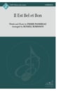 Il est bel et bon SAB choral sheet music cover